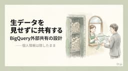 BigQuery Authorized ViewでPIIを隠して外部共有する設計。生データを渡さない4つの仕組み